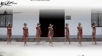点击观看応歌燕舞南京队广场舞 旗袍赋 附正反面 动作分解 口令 广场舞蹈教学视频视频