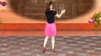 点击观看《阿娜广场舞 爱把我包围 附正背面演示 动作口令分解 原创广场舞视频教程 简单易学》
