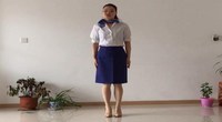 点击观看《紫晶木莓广场舞 母亲 工作制服 正面舞蹈动作演示》