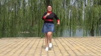 红领巾广场舞 烛光映得桃李放 好好学习励志舞含背面演示