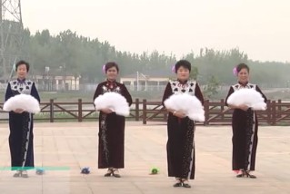点击观看《天津市武清区健身秧歌广场舞 下扬州 优雅古典的扇子舞》