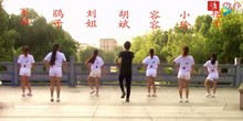 点击观看《霸气！黑衣小哥领6位辣妹跳广场舞《与爱共舞DJ》》