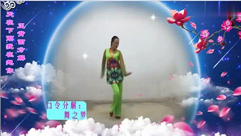 铜陵飞扬广场舞《天在下雨我在想你》简单好看的广场舞正背表演与动作分解