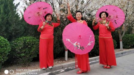 点击观看《获嘉艳霞舞蹈队《江南情》伞舞姐妹篇》